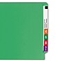 Smead Colored End Tab File Folder, Shelf-Master Reinforced Straight-Cut Tab, Letter Size, Green, 100/Bx (25110)~#|#~m004895866_sc7