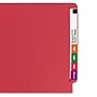 Smead End-Tab File Folders, Shelf-Master Reinforced Straight-Cut Tab, Letter Size, Red, 100/Bx (25710)~#|#~m004895874_sc7