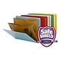 Smead SafeSHIELD® End Tab Classification File Folder, 2-Dividers, 2" Expansion, Letter Size, Gray/Green, 10/Box (26710)~#|#~m004895924_sc7