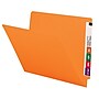 Smead End-Tab File Folders, Shelf-Master Reinforced Straight-Cut Tab, Letter Size, Orange, 100/Bx (25510)~#|#~m004896001_sc7
