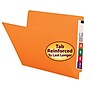 Smead End-Tab File Folders, Shelf-Master Reinforced Straight-Cut Tab, Letter Size, Orange, 100/Bx (25510)~#|#~m004896003_sc7