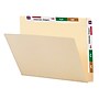 Smead Conversion Top and End-Tab File Folders, Straight-Cut Tabs, Letter Size, Manila, 100/Bx (24190)~#|#~m004896005_sc7