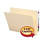 Smead End-Tab File Folders, Reinforced Straight-Cut Tab, 1-1/2" Expansion, Letter Size, Manila, 50/Box  (24275)~#|#~m004896015_sc7