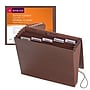 Smead Subject File, 6 Pockets, Flap and Elastic Cord Closure, Letter Size, Redrope-Printed Stock (70540)~#|#~m004896095_sc7
