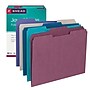 Smead File Folders, 1/3-Cut Tab, Letter Size, Assorted Colors, 100/Box (11948)~#|#~m004896143_sc7