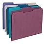 Smead File Folders, 1/3-Cut Tab, Letter Size, Assorted Colors, 100/Box (11948)~#|#~m004896144_sc7