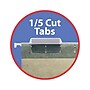 Smead Hanging File Folders, 1/5-Cut Tab, Legal Size, Standard Green, 25/Box (64155)~#|#~m004896193_sc7