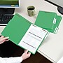 Smead Card Stock Classification Folders, Reinforced 1/3-Cut Tab, Legal Size, Green, 50/Box (17140)~#|#~m004896230_sc7