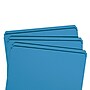 Smead Reinforced File Folder, Straight Cut, Legal Size, Blue, 100/Box (17010)~#|#~m004896637_sc7