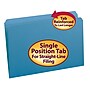 Smead Reinforced File Folder, Straight Cut, Legal Size, Blue, 100/Box (17010)~#|#~m004896638_sc7