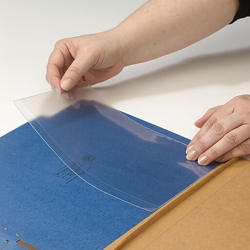 Smead® SelfAdhesive Poly Pocket, Document Size 9" x 59/16", Clear