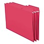 Smead FasTab Hanging File Folders, 1/3-Cut Tab, Letter Size, Red, 20/Box (64096)~#|#~m004897054_sc7