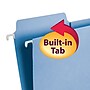 Smead FasTab Hanging File Folders, 1/3-Cut Tab, Letter Size, Blue, 20/Box (64099)~#|#~m004897073_sc7