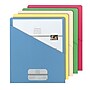 Smead Organized Up Slash File Jackets, Letter Size, Assorted, 25/Pack (75425)~#|#~m004897195_sc7