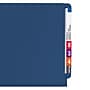 Smead End Tab Pressboard Classification Folders with SafeSHIELD Fasteners, Legal Size, Dark Blue, 10/Box (29784)~#|#~m004897380_sc7