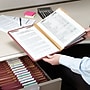 Smead Pressboard Classification Folders, 2" Expansion, Letter Size, 2 Dividers, Red, 10/Box (14075)~#|#~m004897453_sc7
