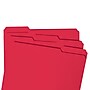 Smead File Folders, Reinforced 1/3-Cut Tab, Legal Size, Red, 100/Box (17734)~#|#~m004897704_sc7