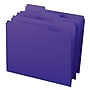 Smead Reinforced File Folder, 3 Tab, Letter Size, Purple, 100/Box (13034)~#|#~m004897792_sc7