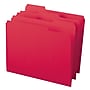 Smead Reinforced File Folder, 3 Tab, Letter Size, Red, 100/Bx (12734)~#|#~m004897802_sc7