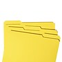 Smead File Folder, 1/3-Cut Tab, Letter Size, Yellow, 100/Box (12934)~#|#~m004897821_sc7