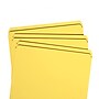 Smead File Folder, Reinforced Straight-Cut Tab, Letter Size, Yellow, 100 per Box (12910)~#|#~m004897863_sc7