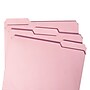 Smead File Folders, 1/3-Cut Tab, Letter Size, Pink, 100/Box (12643)~#|#~m004897884_sc7