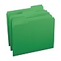 Smead File Folder, 1/3-Cut Tab, Letter Size, Green, 100/Box (12143)~#|#~m004897955_sc7