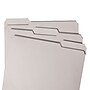 Smead File Folder, 3 Tab, Letter Size, Light Gray, 100/Bx (12343)~#|#~m004897965_sc7