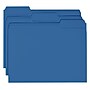 Smead File Folder, 1/3-Cut Tab, Letter Size, Navy, 100/Box (13193)~#|#~m004898097_sc7