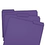 Smead File Folder, 1/3-Cut Tab, Letter Size, Purple, 100/Box (13043)~#|#~m004898160_sc7