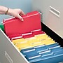 Smead File Folders, 1/3-Cut Tab, Letter Size, Red, 100/Box (12743)~#|#~m004898196_sc7