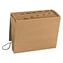 Smead Expanding File, Monthly (Jan.-Dec.), 12 Pockets, Flap and Cord Closure, Letter Size, Kraft (70168)~#|#~m004898337_sc7