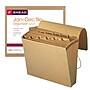 Smead Expanding File, Monthly (Jan.-Dec.), 12 Pockets, Flap and Cord Closure, Letter Size, Kraft (70168)~#|#~m004898339_sc7