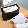 Smead Heavy Duty Expanding File with Flap & Elastic Cord Closure, Letter Size, 12 Pockets, Blue/Black (70863)~#|#~m004898345_sc7
