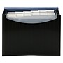 Smead Heavy Duty Expanding File with Flap & Elastic Cord Closure, Letter Size, 12 Pockets, Blue/Black (70863)~#|#~m004898347_sc7