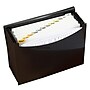 Smead Heavy Duty Expanding File with Flap & Elastic Cord Closure, Letter Size, 12 Pockets, Blue/Black (70863)~#|#~m004898348_sc7