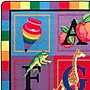 Flagship Carpets Nylon, ABC Blocks, 7'6"x12' Multi-Colored Rug (FE111-44A)~#|#~m004898884_sc7