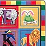Flagship Carpets Nylon, ABC Blocks, 7'6"x12' Multi-Colored Rug (FE111-44A)~#|#~m004898885_sc7