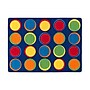 Flagship Carpets Nylon, Sitting Spots, 6'x8'4 Multi-Colored Rug (FE306-32A)~#|#~m004898889_sc7