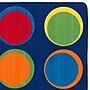 Flagship Carpets Nylon, Sitting Spots, 6'x8'4 Multi-Colored Rug (FE306-32A)~#|#~m004898890_sc7