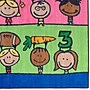 Flagship Carpets Nylon, Fun At School, 5'x8' Multi-Colored Rug (CE190-28W)~#|#~m004898949_sc7