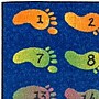 Flagship Carpets Nylon, Counting Feet, 4'x6' Multi-Colored Rug (CE193-22W)~#|#~m004898993_sc7