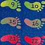 Flagship Carpets Nylon, Counting Feet, 4'x6' Multi-Colored Rug (CE193-22W)~#|#~m004898996_sc7