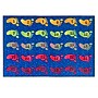Flagship Carpets Nylon, Counting Feet, 4'x6' Multi-Colored Rug (CE193-22W)~#|#~m004898997_sc7