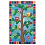 Flagship Carpets Nylon, Alphabet Owls, 7'6"x12' Multi-Colored Rug (FE258-44A)~#|#~m004899009_sc7