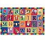 Flagship Carpets Nylon, ABC Blocks, 7'6"x12' Multi-Colored Rug (FE111-44A)~#|#~m004899026_sc7