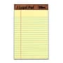 TOPS The Legal Pad Notepad, 5" x 8", Narrow Ruled, Canary, 50 Sheets/Pad, 12 Pads/Pack (TOP 7501)~#|#~m004917961_sc7