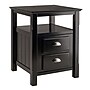 Winsome Trading Timber Side Table, Black, Each (20920WTI)~#|#~m004919538_sc7