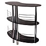 Winsome Martini 41.85" x 47.05" x 22.64" Glass Entertainment Bar, Black (93347)~#|#~m004919547_sc7
