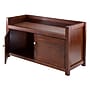 Winsome Regalia 2-Door Storage Bench, Antique Walnut (94040)~#|#~m004919578_sc7